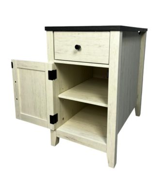 Chic Luxurious Premium Nightstand with Storage Space Bedroom Bedside Storage Table