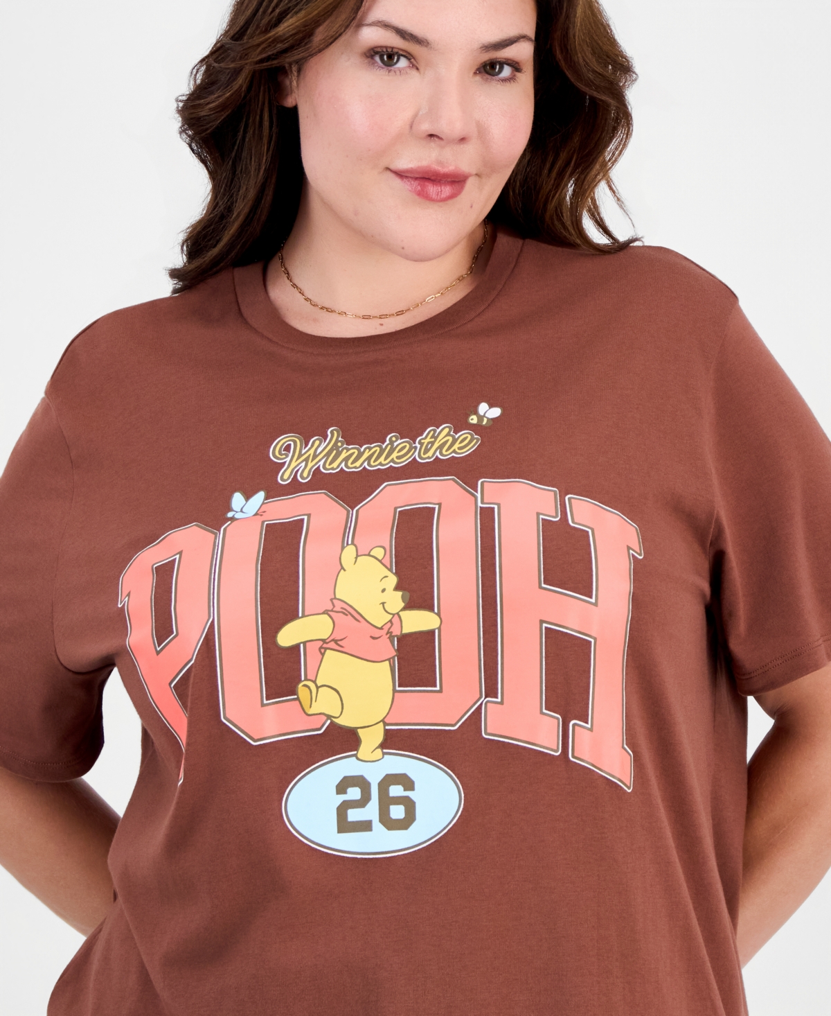 Disney Trendy Plus Winnie the Pooh Graphic Print T-Shirt