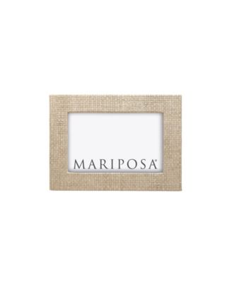 Coconut Grove Faux Grasscloth Frame, 4" x 6"