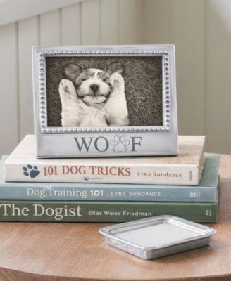 Aluminum Woof Beaded Frame, 4" x 6"