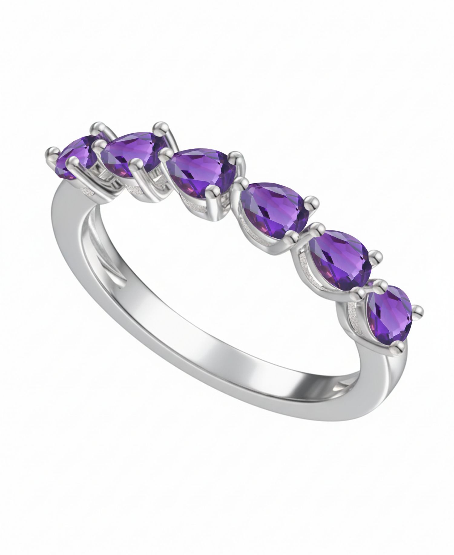 Garnet (1-1/4 ct. t.w.) Ring in Sterling Silver (Also Available in Multi-Stones)