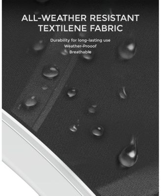 Outdoor Chaise Lounge Chairs Set of 2, Patio Chaise Pool Lounge Chair Backrest Tanning Chairs, Waterproof Recliner Chair for Outside Beach Yard