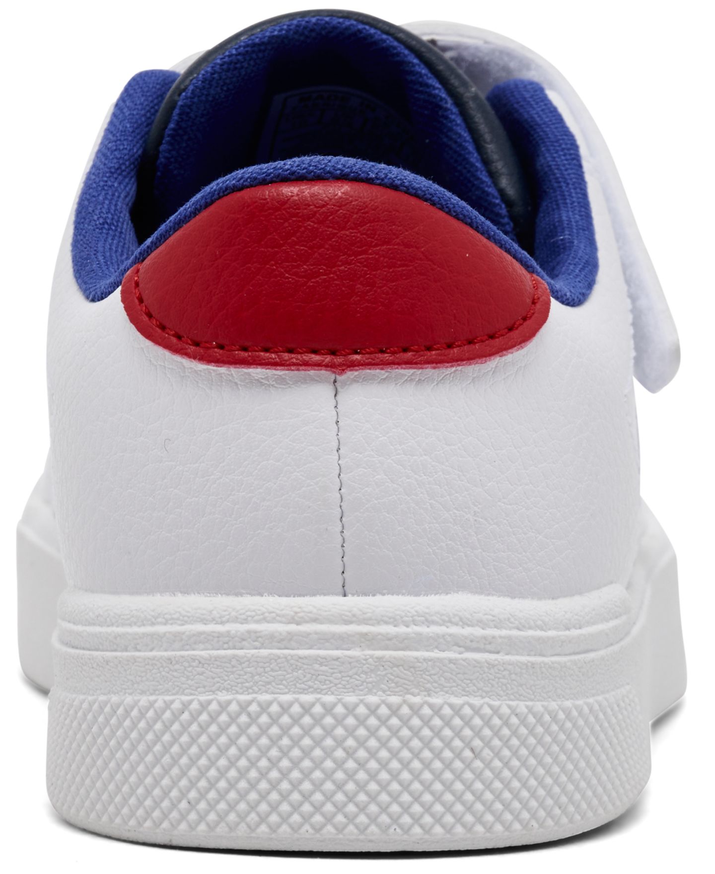 Кроссовки Polo Ralph Lauren Sutton Graphic Fastening Strap Casual Sneakers from Finish Line для малышей, цвет: Белый / Тёмно-синий — фото 4