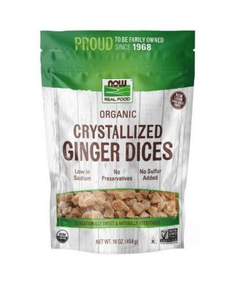 Ginger Dices Crystallized, 1 lb