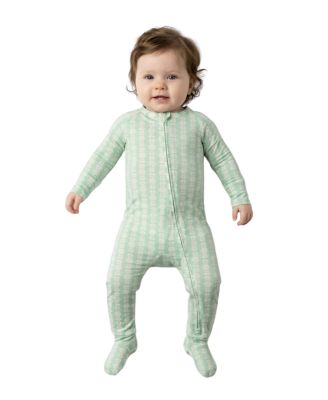 Baby Girls Mint Meadows Bamboo Sleeper