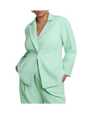 Women's Pleat Waist Blazer