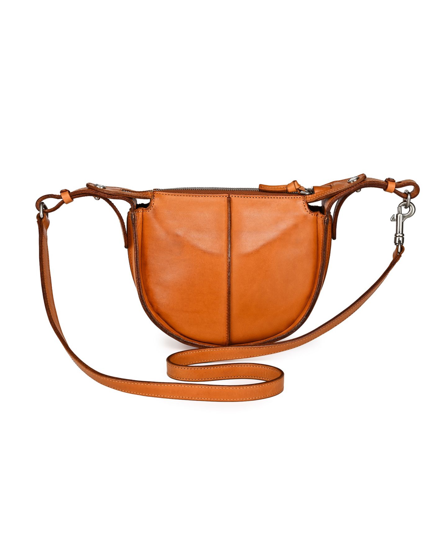 Женская сумка OLD TREND Dahlia Small Crossbody, цвет: Каштановый коричневый — фото 2