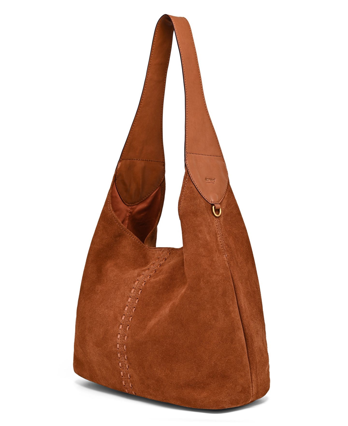 Женская сумка OLD TREND Hydrangea Medium Hobo, цвет: Каштановый коричневый — фото 8