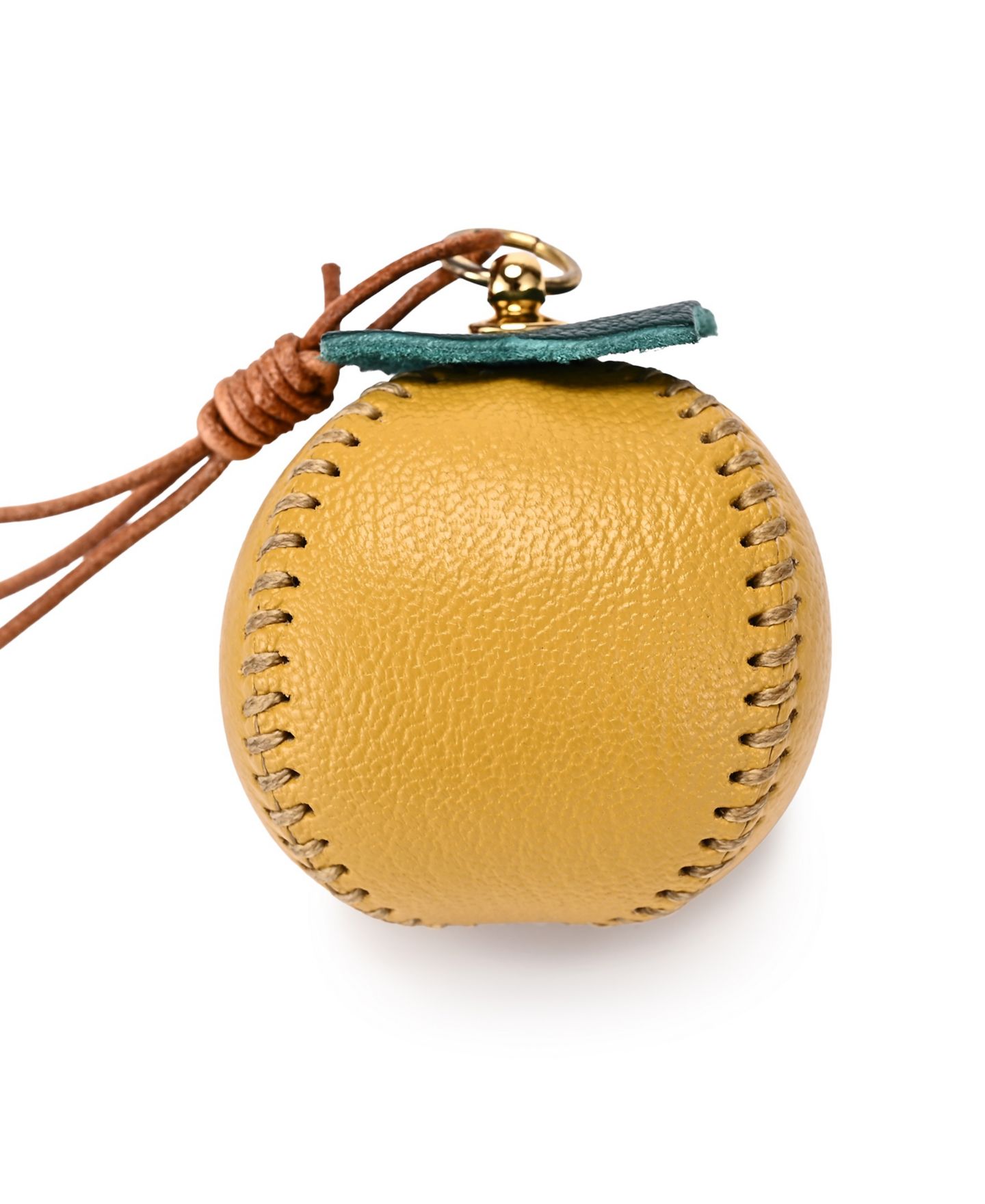 Женская сумка OLD TREND Persi Mini Handcrafted Botanical Fruit Charm, цвет: Золотой жёлтый — фото 2