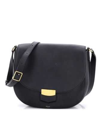 Medium Trotteur Crossbody Bag Grainy Leather