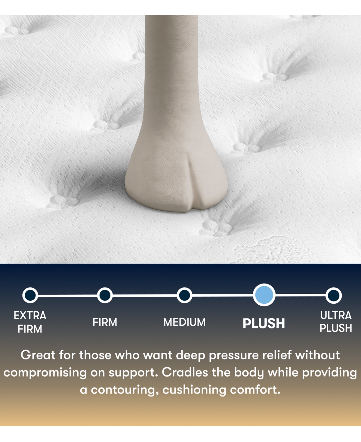 Serta Perfect Sleeper Cascade Ridge 12.5" Plush Tight Top Mattress Set