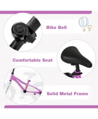 Kids Bike 12 Inch Children Training Bicycle with 2 Brake for 3-4 Years Old