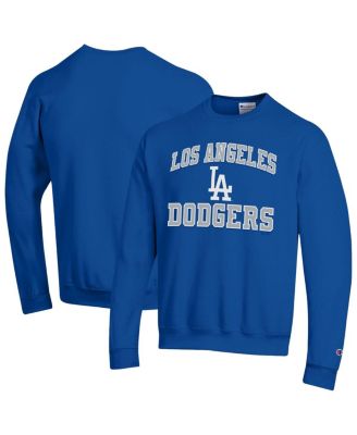 Men's Royal Los Angeles Dodgers Heart Soul Powerblend Sweatshirt