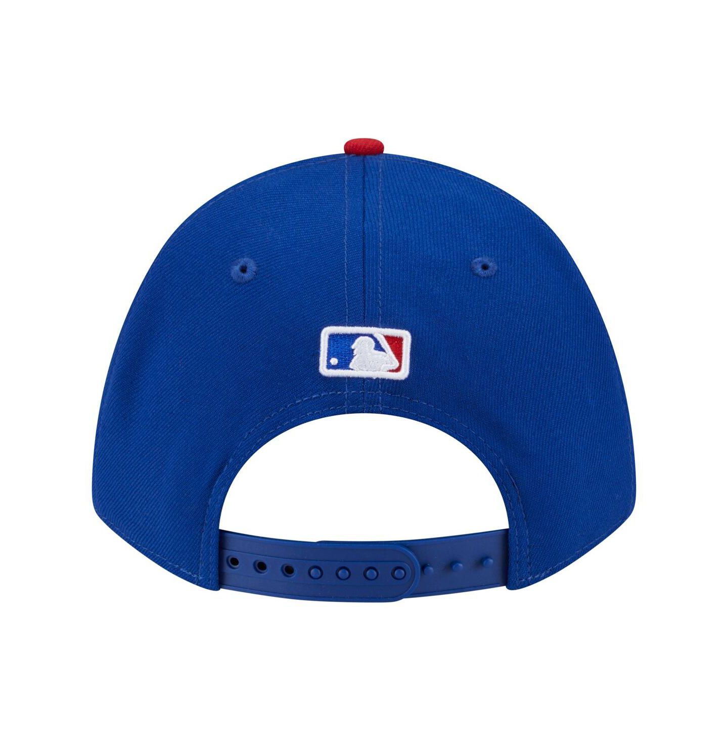 Мужская кепка New Era Royal Chicago Cubs 150th Anniversary 9FORTY M-Crown Adjustable Hat — фото 2