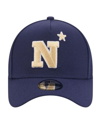 Big Boys and Girls Navy Navy Midshipmen 9FORTY A-Frame Adjustable Hat