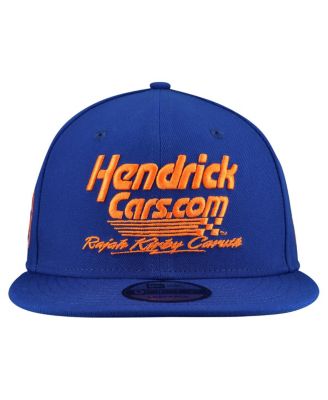 Men's Blue JR Motorsports 88 HendrickCars.com Script 9FIFTY Snapback Hat