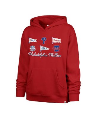 Women's Red Philadelphia Phillies Bow Banners Naomi Hoodie