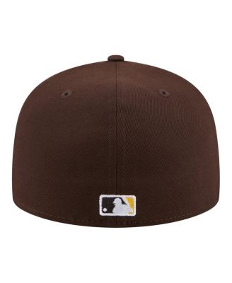Men's Brown San Diego Padres City Patch 59FIFTY Fitted Hat