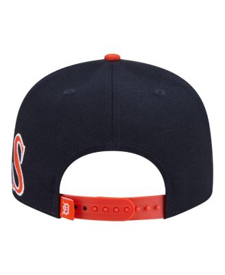 Men's Navy/Orange Detroit Tigers Stretched Two-Tone 9FIFTY Adjustable Hat