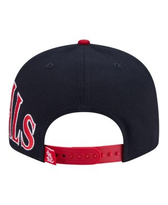 Men's Navy/Red St. Louis Cardinals Stretched Two-Tone 9FIFTY Adjustable Hat