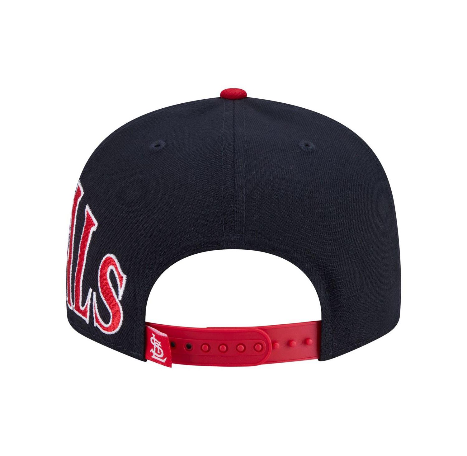 Men's Navy/Red St. Louis Cardinals Stretched Two-Tone 9FIFTY Adjustable Hat
