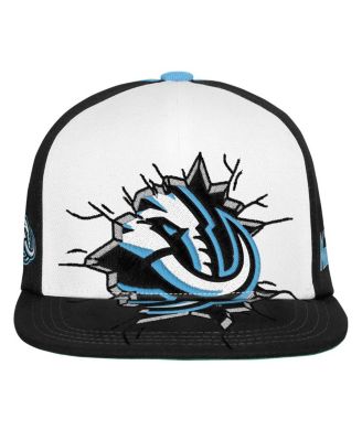 Big Boys and Girls Navy Utah Mammoth Mascot Snapback Hat
