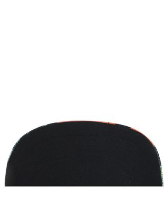 Men's White/Black Cincinnati Bengals Beach Side Hitch Adjustable Hat