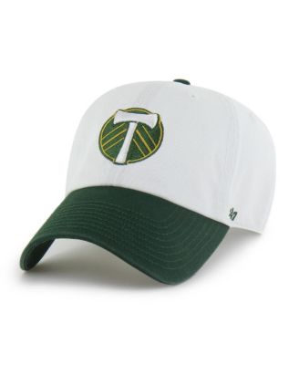 Men's White Portland Timbers Two-Tone Clean Up Adjustable Hat