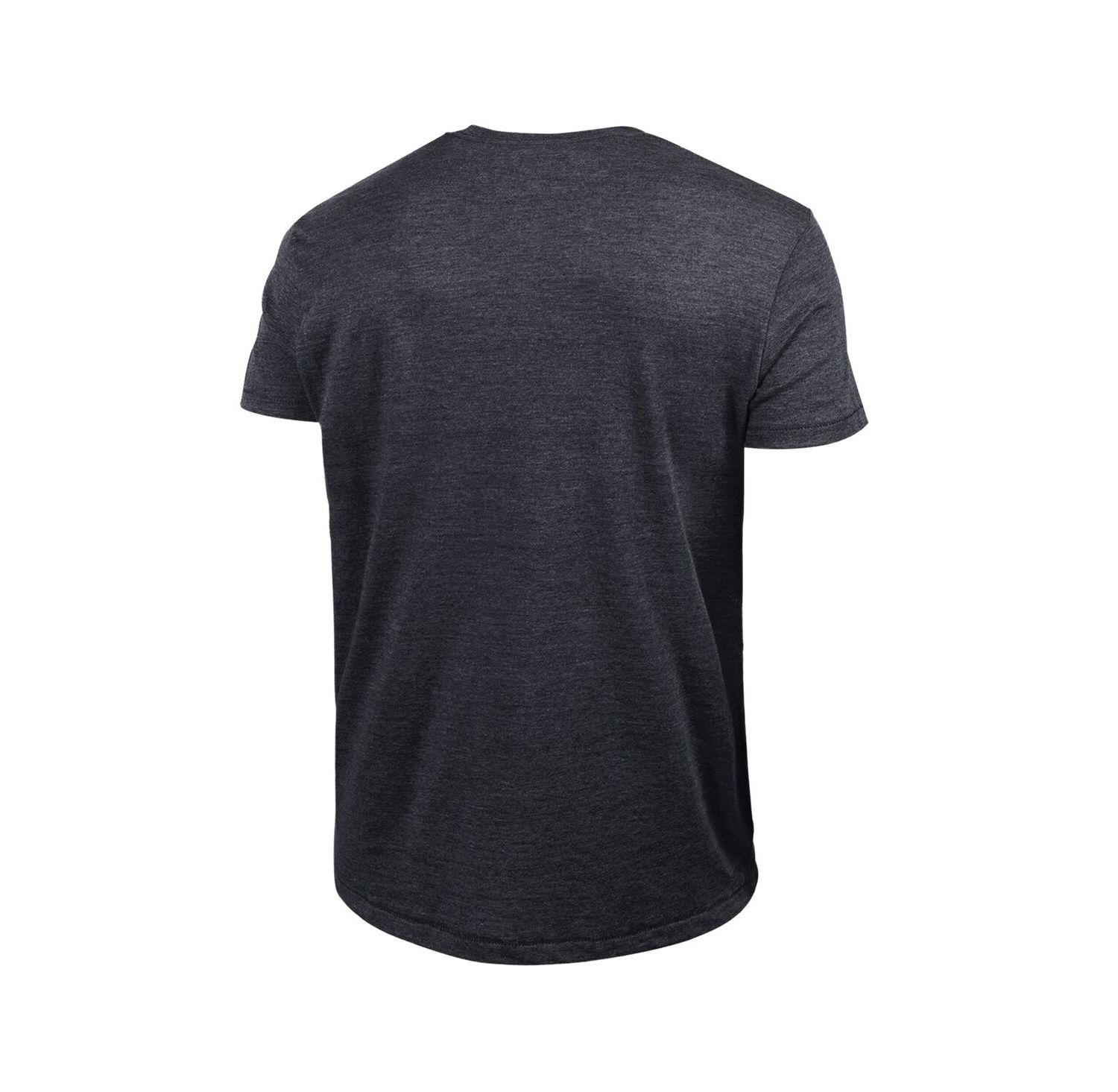 Men's Black Cincinnati Reds Cooperstown Logo Tri-Blend T-Shirt