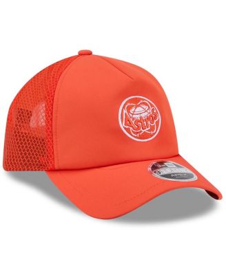 Men's Orange Houston Astros 2026 Batting Practice Alternate Apex 9FORTY Adjustable Hat