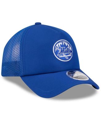 Men's Royal New York Mets 2026 Batting Practice Alternate Apex 9FORTY Adjustable Hat