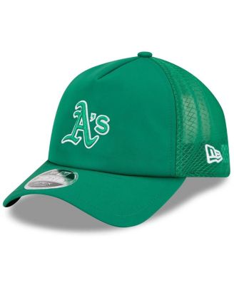 Men's Kelly Green Athletics 2026 Batting Practice Alternate Apex 9FORTY Adjustable Hat