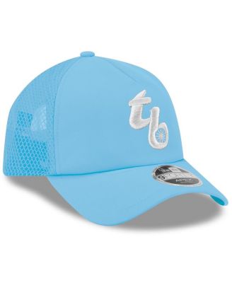 Men's Light Blue Tampa Bay Rays 2026 Batting Practice Alternate Apex 9FORTY Adjustable Hat