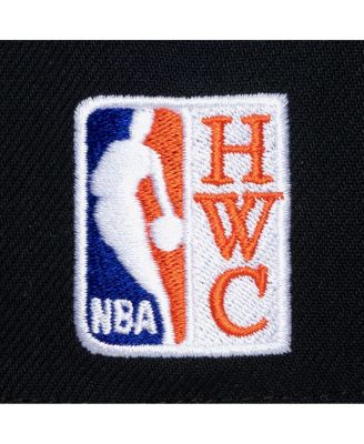 Men's Black New York Knicks Hardwood Classics Legendary Away Pro-Pinch Adjustable Hat