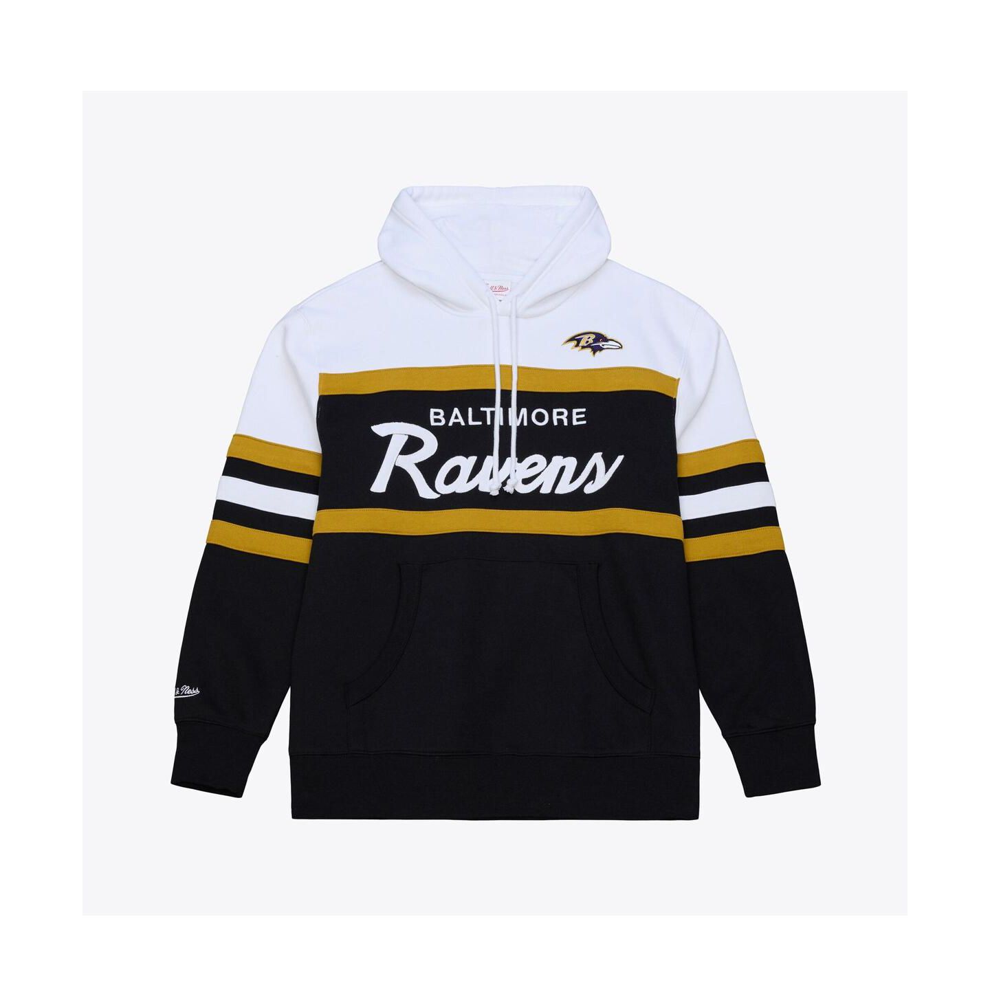Мужское худи Mitchell & Ness Black Baltimore Ravens Head Coach — фото 1