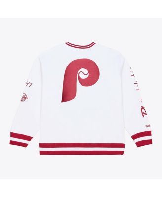 Men's White Philadelphia Phillies Arctic Fleece Sweatshirt