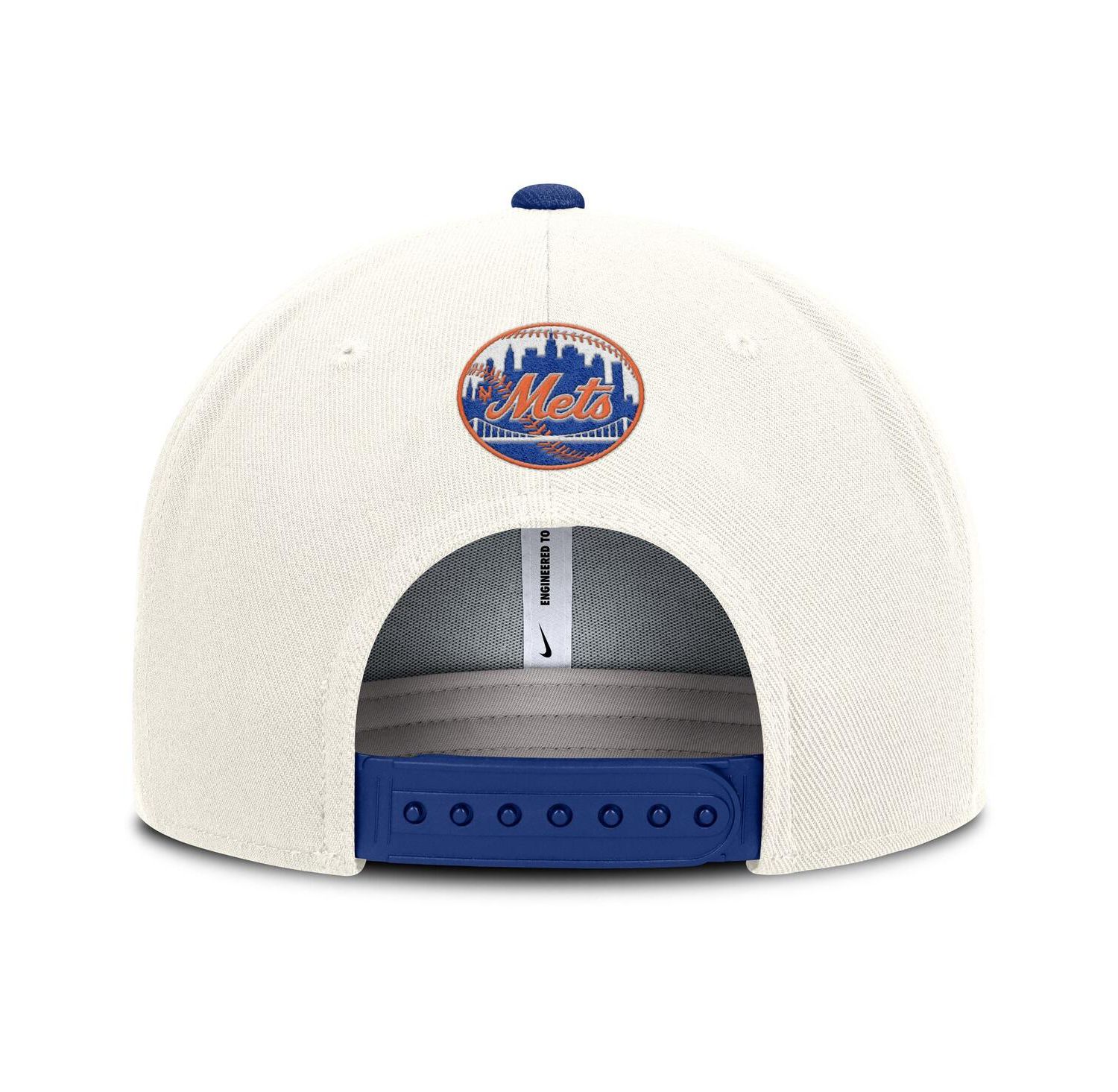 Men's Cream/Royal New York Mets Cooperstown Pro Dri-FIT Snapback Hat