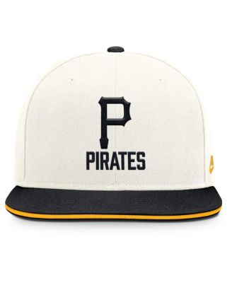 Men's Cream/Black Pittsburgh Pirates Cooperstown Pro Dri-FIT Snapback Hat