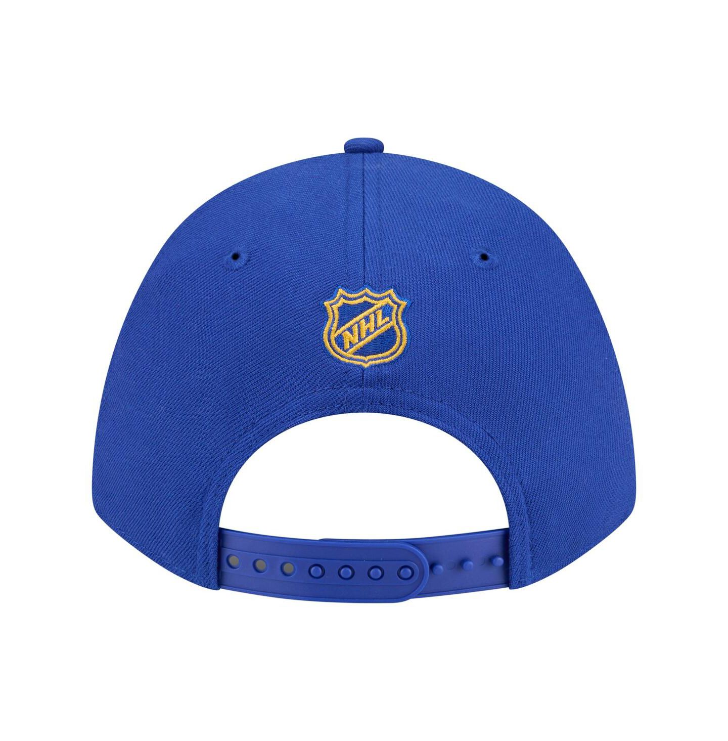 Мужская кепка New Era Royal Buffalo Sabres 9FORTY M-Crown Adjustable Hat — фото 2