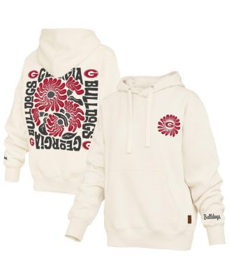 Women's Cream Georgia Bulldogs Elena Janise Hoodie