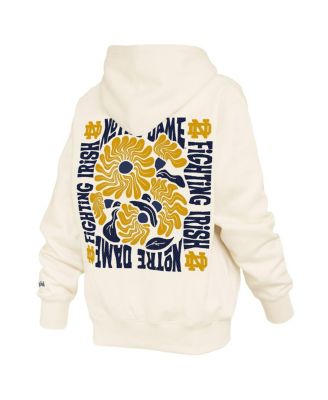 Women's Cream Notre Dame Fighting Irish Elena Janise Hoodie