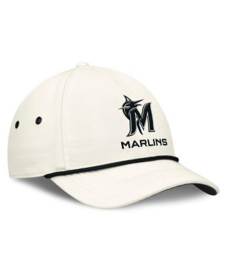 Men's Stone Miami Marlins Club Adjustable Hat