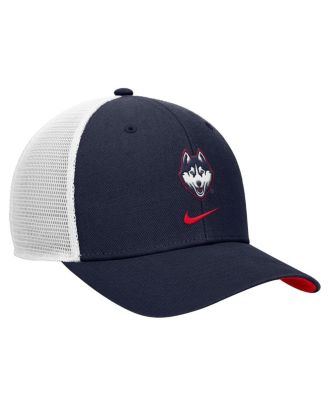 Men's Navy UConn Huskies Rise Trucker Dri-FIT Adjustable&nbsp;Hat