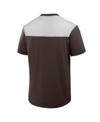 Men's Brown San Diego Padres Walk Off V-Neck T-Shirt
