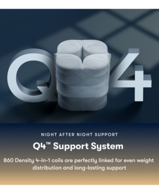 Perfect Sleeper Cascade Canyon 14" Medium Pillow Top Mattress Set, Queen