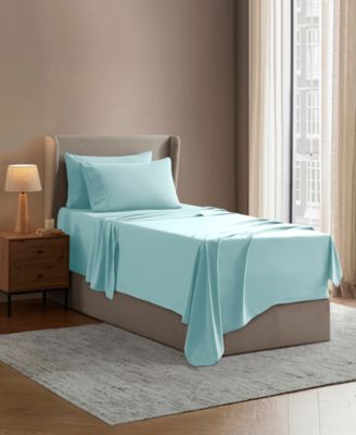 Extra Deep Pocket Microfiber 4-Pc. Sheet Set, Twin