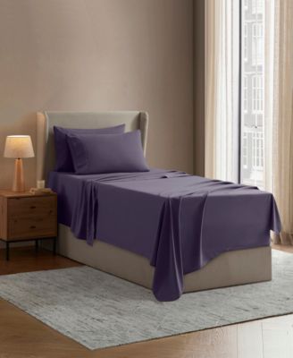 Extra Deep Pocket Microfiber 4-Pc. Sheet Set, Twin