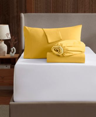 Extra Deep Pocket Microfiber 4-Pc. Sheet Set, Twin