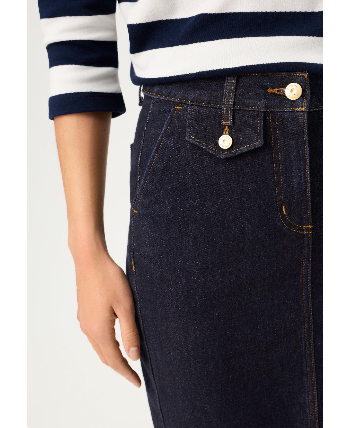 Женская юбка Olsen Dark Denim Skirt — фото 4