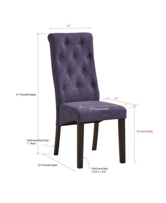 Set of 2 Dining Chairs